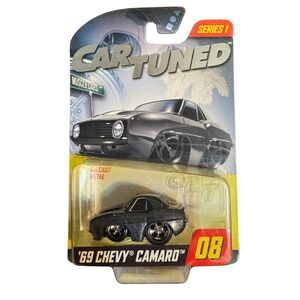 NEW Car Tuned '69 Chevy Camaro #08 Walgreens Exclusive Series 1 MGA Grey